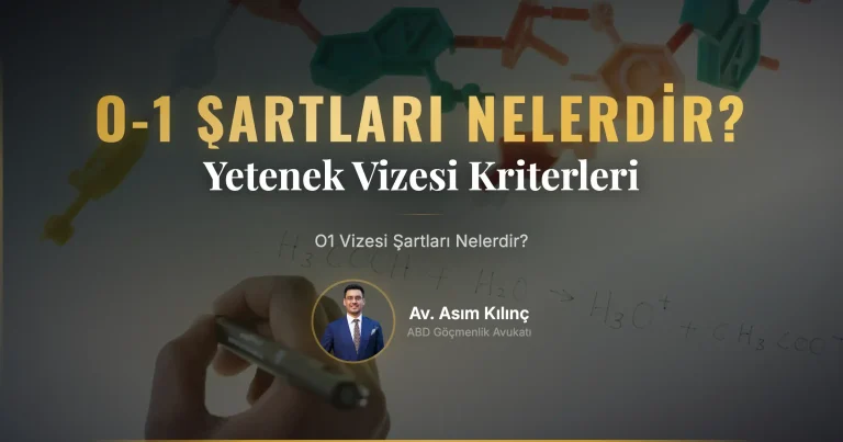 O1 Vizesi Şartları Nelerdir?