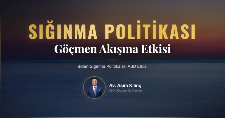 Başkan Biden’ın Sığınma Politikaları ABD’deki Göçmen Akışını Azalttı
