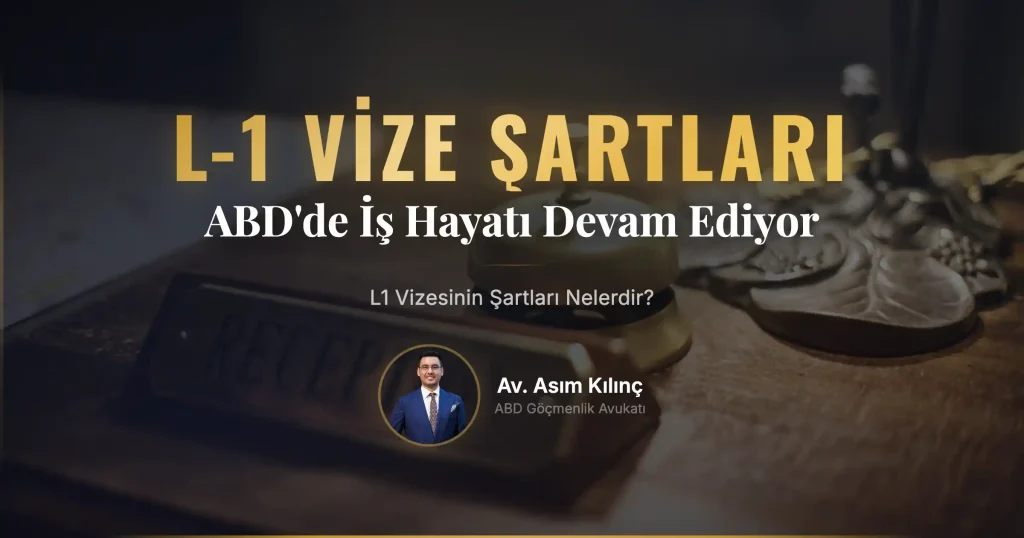 ABD’de İş Hayatına Devam Etmek İsteyenlerin Çok Kullandığı L1 Vizesinin Şartları Nelerdir?