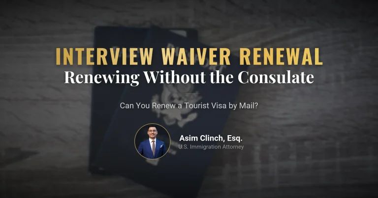 Can I Renew My U.S. Tourist Visa Without Going to the Consulate?