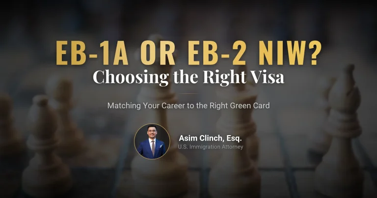 EB1-A and EB2 NIW: Choose the Right Visa for Your Career in the US