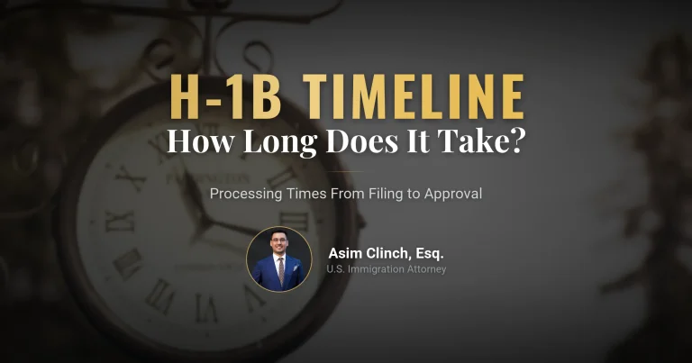 How Long Does It Take to Get an H1B Visa?