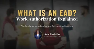 What is an EAD (Employment Authorization Document) and Who Can Apply?