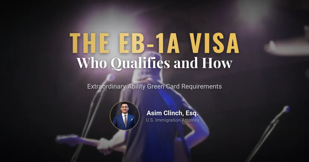 What is an EB1-A Extraordinary Ability Visa? Who Can Apply for an EB1-A Visa? What Are the Requirements for an EB1-A Visa?