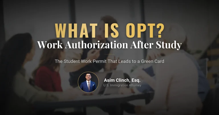 Work Permit Leading to a Green Card | What is OPT?