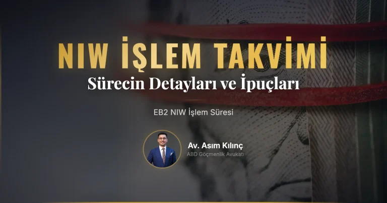 EB2 NIW İşlem Süresi: Sürecin Detayları ve İpuçları