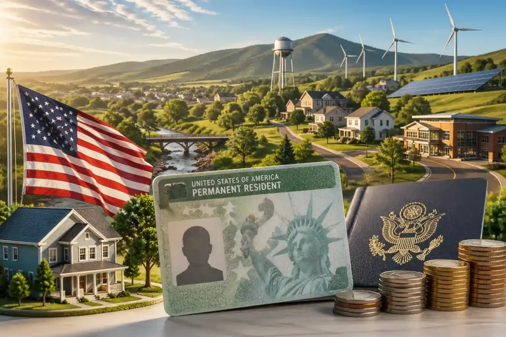 Bekleme Sırası Olmadan Green Card: EB-5 Kırsal Bölge (Rural TEA) Yatırımı