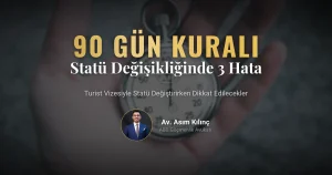 Turist Vizesiyle (B1/B2) Amerika'da Statü Değiştirirken Yapılan 3 Kritik Hata: 90 Gün Kuralı Nedir?