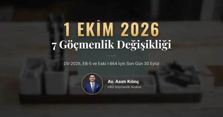 1 Ekim 2026 göçmenlik değişiklikleri: 30 Eylül son tarihleri, yeni mali yıl ve Ekim takvimi