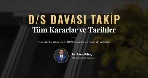 Duration of status davası takip sayfası: kararlar, tarihler ve sıradaki adımlar
