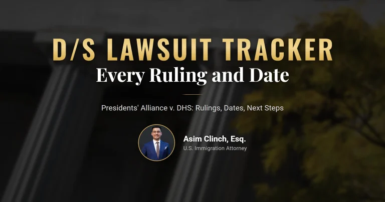 Duration of status lawsuit tracker: rulings, dates, and next steps