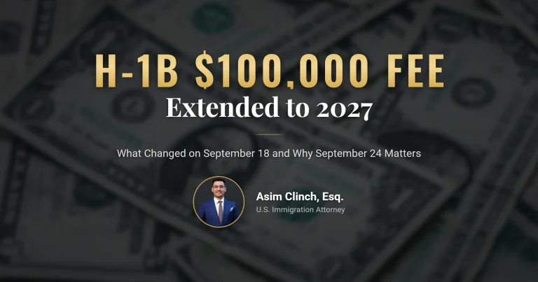 H-1B $100,000 fee extension to 2027 and the September 24 comment deadline