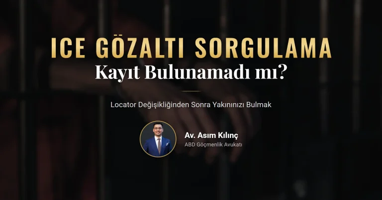 ICE gözaltı sorgulama ekranı ve 2026 detainee locator değişikliği