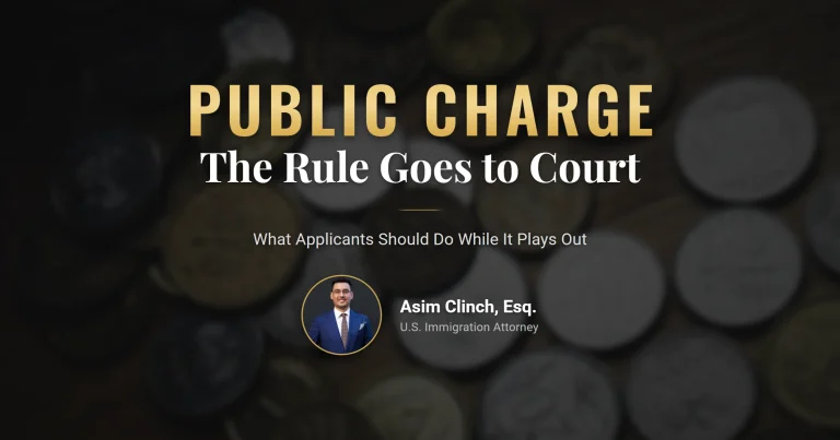 Public charge lawsuit 2026: the new rule goes to court and what green card applicants should do