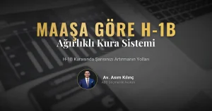 H-1B Kurası Artık Maaşa Göre: Ağırlıklı Sistemde Şansınızı Artırmanın Yolları