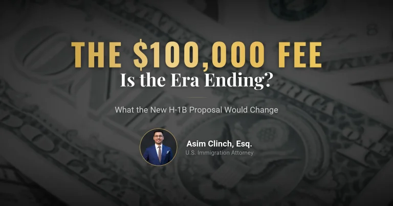 The $100,000 H-1B Payment Nears Its End: What the New Proposal Announced?