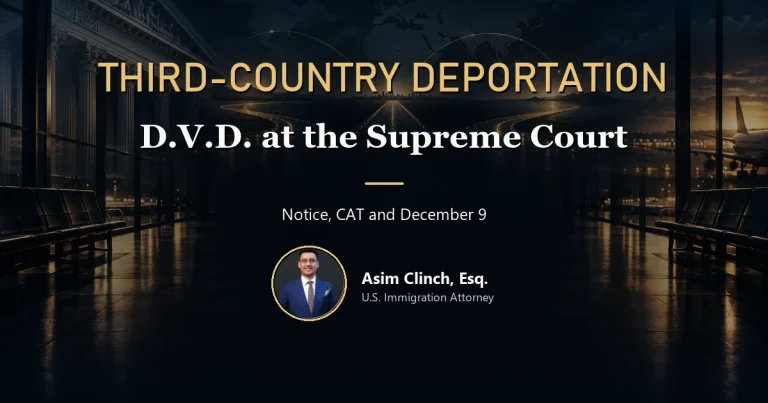 Third-country deportation and the D.V.D. Supreme Court case