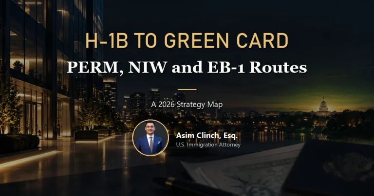 H-1B to Green Card through PERM, EB-2 NIW and EB-1 routes