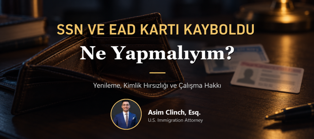 SSN ve Çalışma İzni Kartı Kayıp veya Çalıntı Rehberi