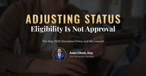 adjustment of status discretion under the 2026 USCIS policy