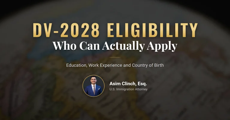 DV-2028 requirements: birth in a low-admission country, high school equivalency and the work experience route