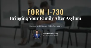 Form I-730 family reunification for an asylee's spouse and child