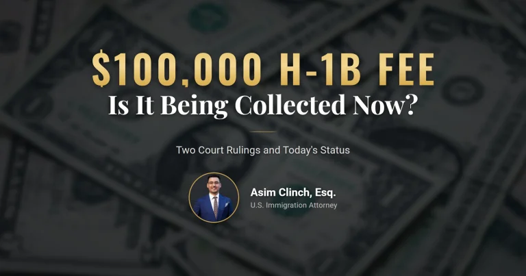 H-1B fee ruling and current status of the $100,000 payment