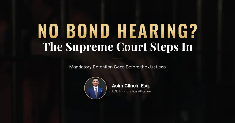 Mandatory ICE detention in 2026: Supreme Court review, bond hearings and habeas corpus
