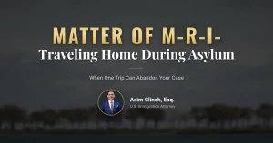Matter of M-R-I- asylum travel documents and passport