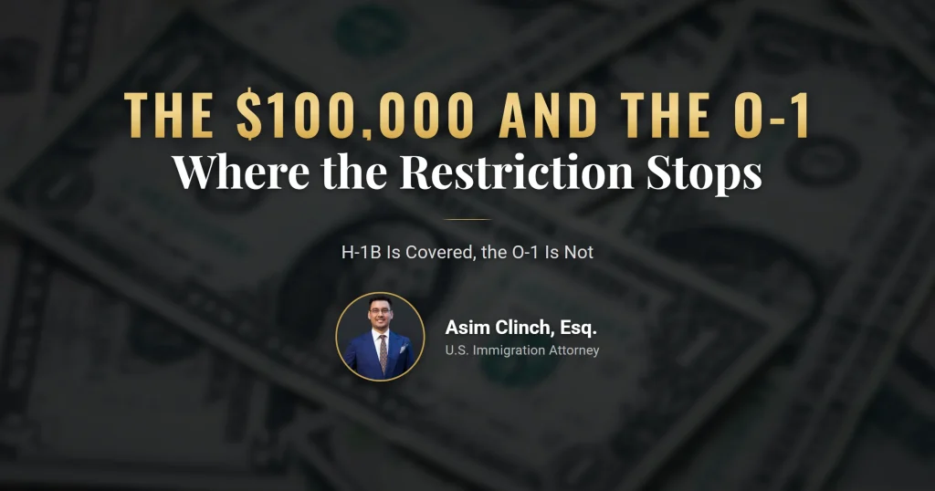 O-1 visa alternative and H-1B cost comparison
