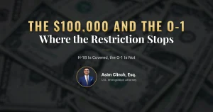 O-1 visa alternative and H-1B cost comparison