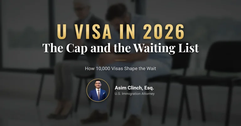 u visa waiting list annual cap and green card path